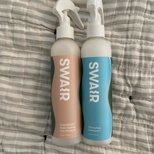 SWAIR Sweat shield and shower less shampoo